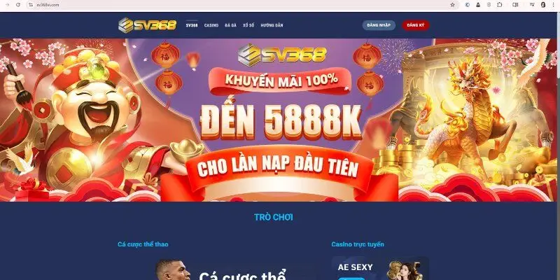 Hướng dẫn quy trình đăng ký Sv368 Hướng dẫn quy trình đăng ký Sv368